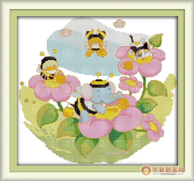 春天十字绣加盟